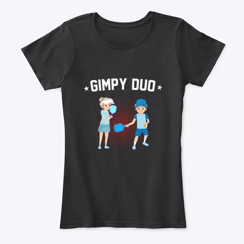 Gimpy Duo Pickleball Couple